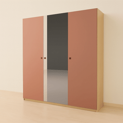 Meuble dressing sur mesure avec portes battantes – fabrication française Tikimob