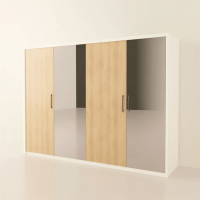 Placard mural sur mesure avec portes coulissantes – fabrication française Tikimob