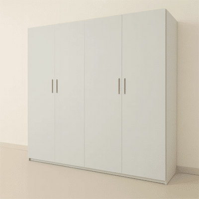 Placard penderie sur mesure blanc – aménagement intérieur personnalisable avec Tikimob