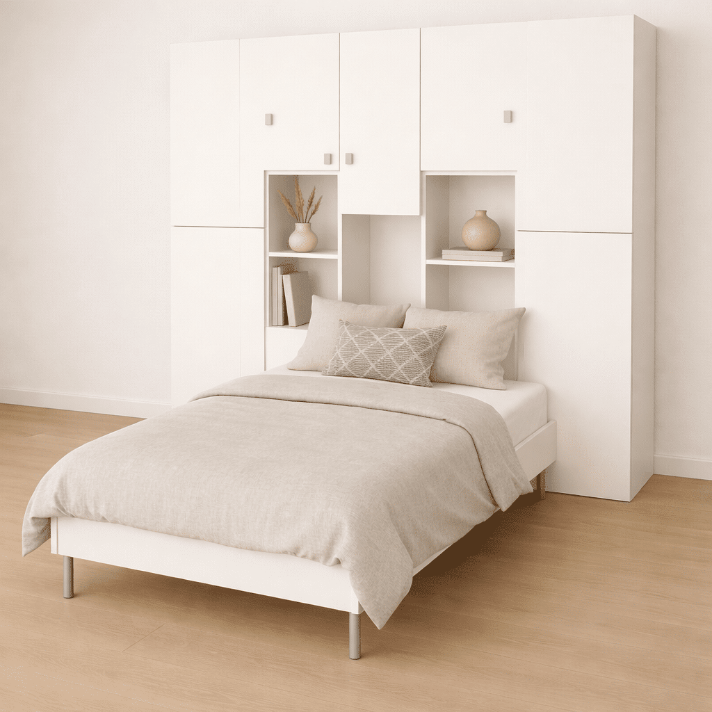 Chambre moderne minimaliste et epuree (1)