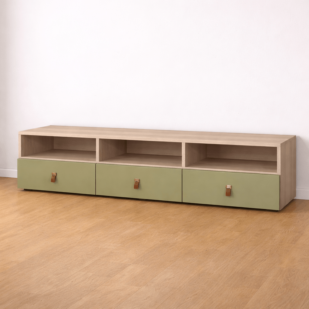 Meuble TV sur mesure design épuré à configurer
