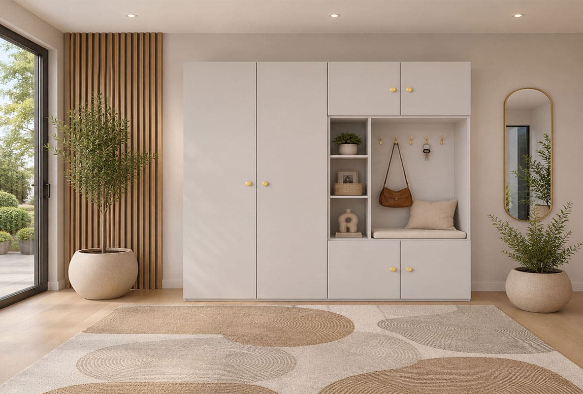 Meuble d’entrée sur mesure Tikimob