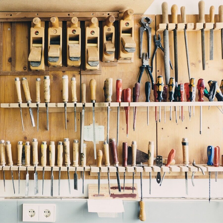 Etagère industrielle d'atelier