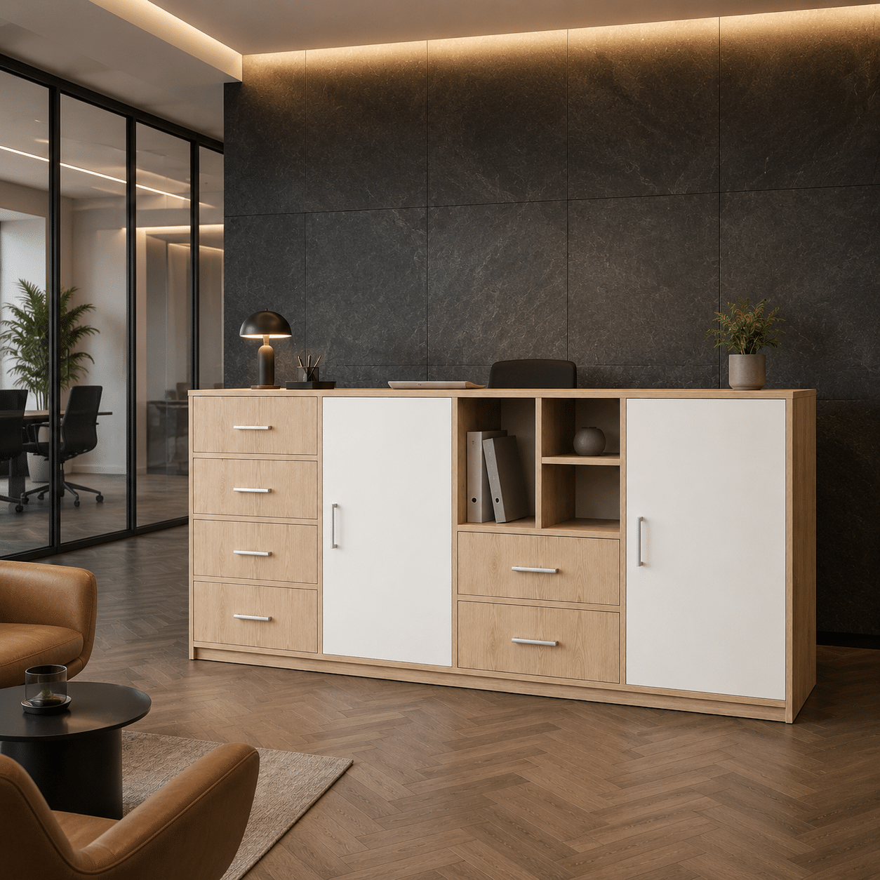 Banque d'accueil sur mesure – Image 2