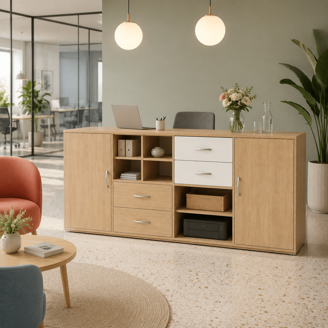 Comptoir accueil, sur mesure – Image 2
