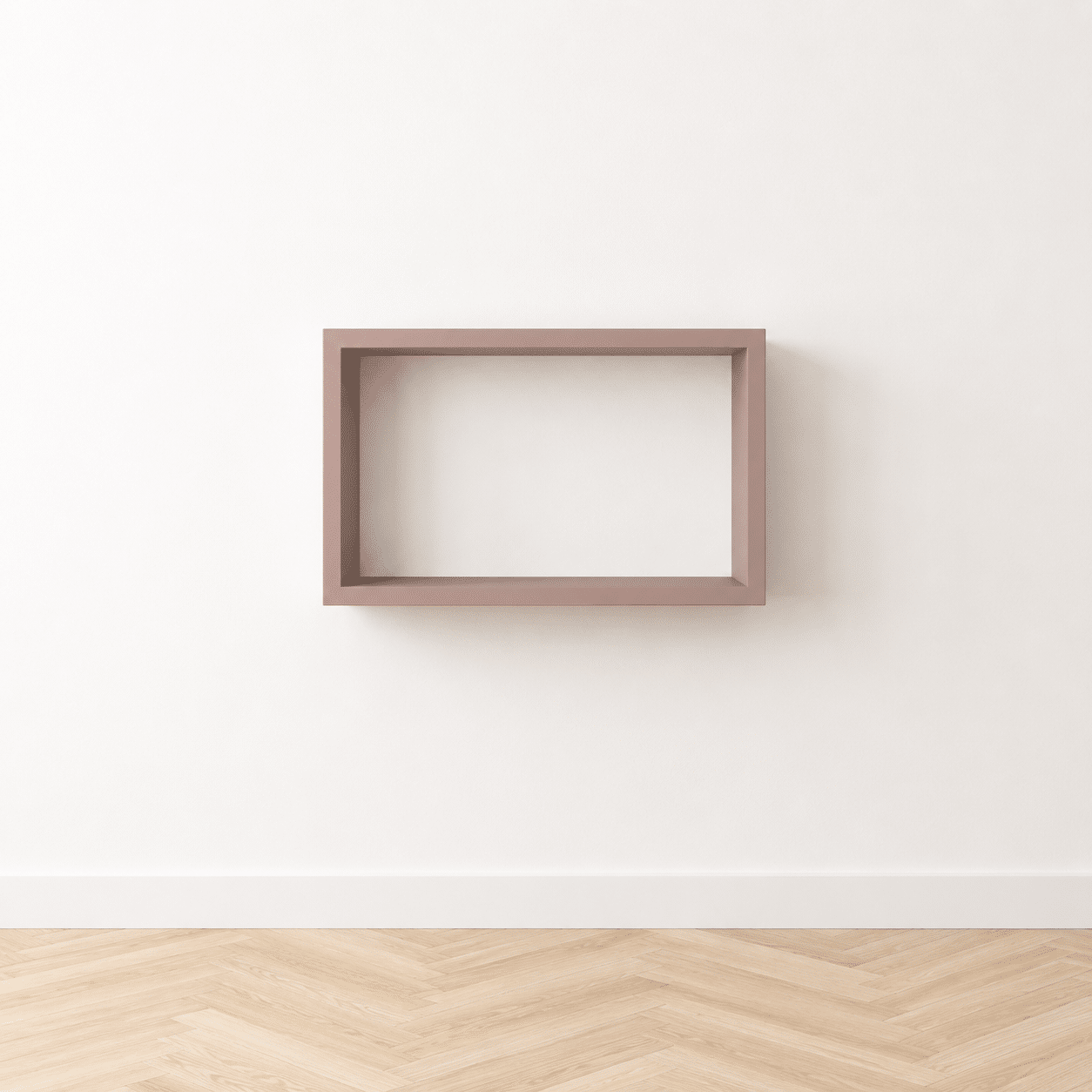 Etagere sur mesure orange