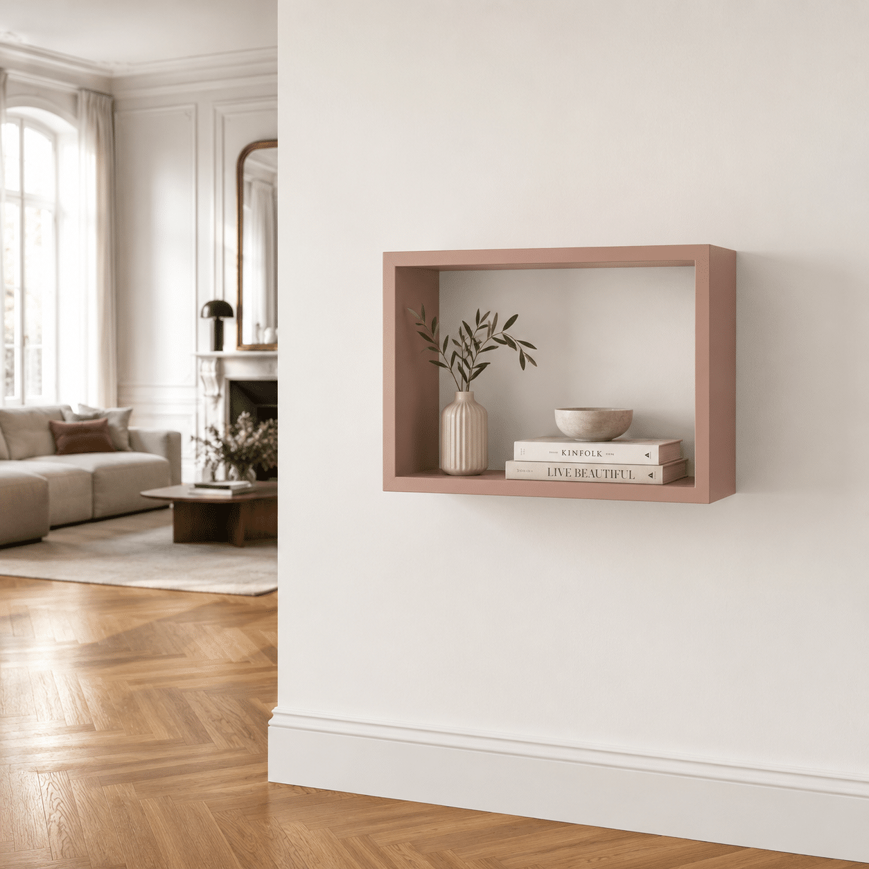 Etagere sur mesure orange – Image 2