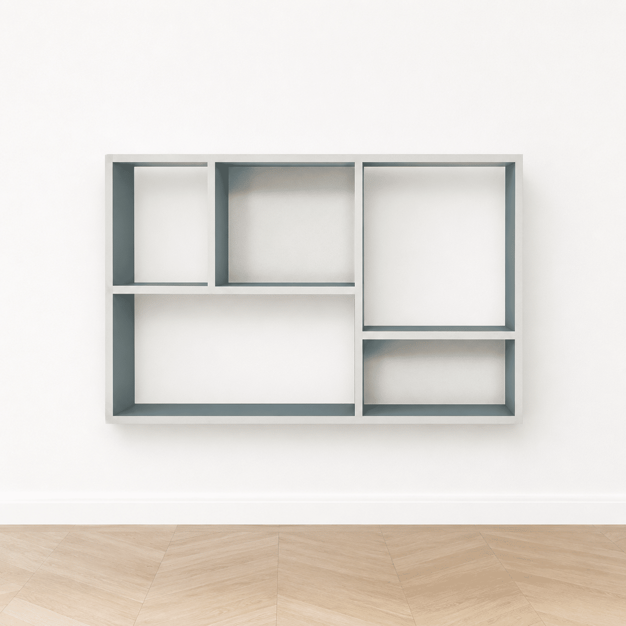 Etagere sur mesure blanche